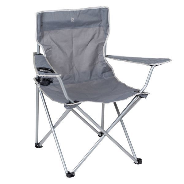 Кресло раскладное Bo-Camp Foldable Compact Grey (1267192) Discounted DAS3646 фото