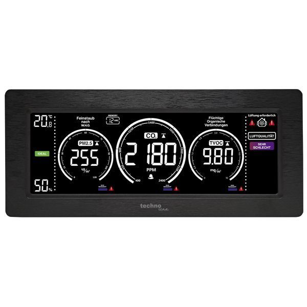 Метеостанція Technoline WL1035 Black (WL1035) DAS2314 фото