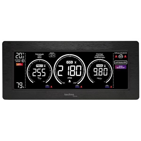 Метеостанція Technoline WL1035 Black (WL1035) DAS2314 фото