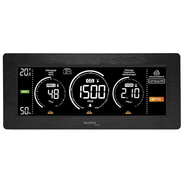 Метеостанція Technoline WL1035 Black (WL1035) DAS2314 фото