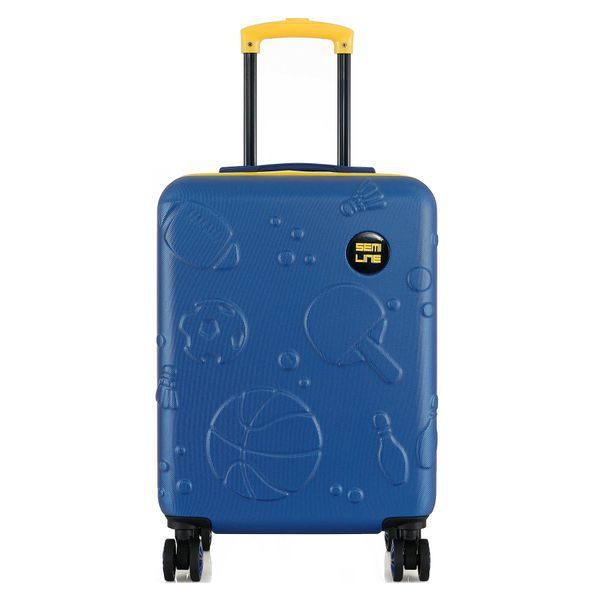 Чемодан детский Semi Line 20" (S) Blue/Yellow (T5888-2) DAS3254 фото