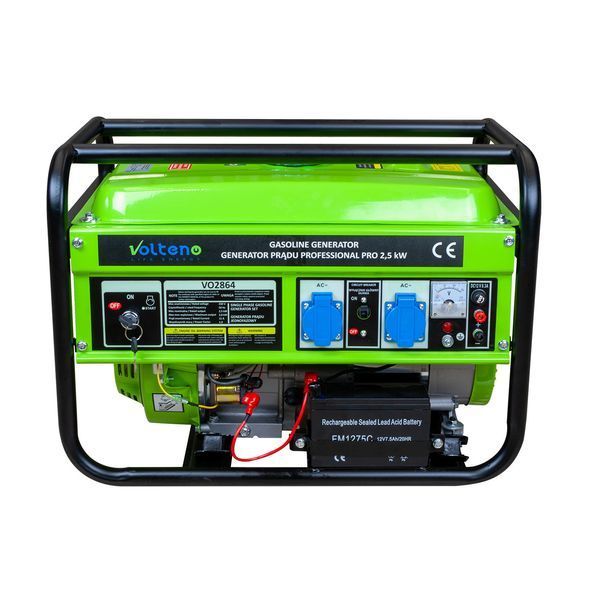 Генератор бензиновый однофазный Volteno VO2864 Professional Pro 2,5 kW 48152 фото