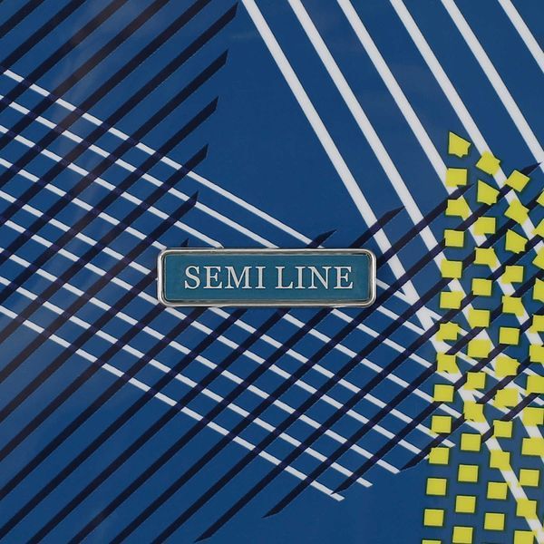 Валіза Semi Line 28" (L) Blue Pattern (T5652-3) DAS2077 фото