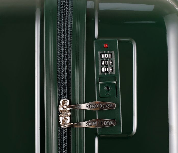 Чемодан Semi Line 20" (S) Dark Green (T5948-1) DAS3472 фото