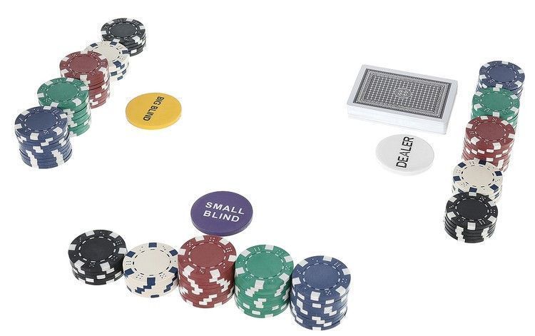 Покерный набор 300 жетонов в чемодане Poker 300 HQ 23528 15977 фото
