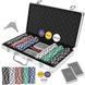 Покерный набор 300 жетонов в чемодане Poker 300 HQ 23528 15977 фото 1