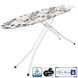Дошка для прасування Casa Si Superstandard Basic 120x38 White/Black Leaves (CS95150E166) DAS2404 фото 1