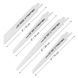 Набор пильных полотен для пилы сабельной Trotec 10 pieces Wood/Metal/Plastic Set (6215001205) DAS2979 фото 3