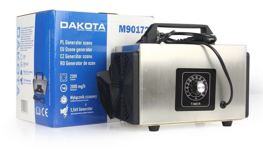 Озонатор воздуха 20 000 мг/ч с функцией таймера DAKOTA M90172 21826 фото