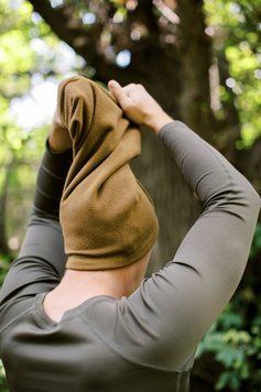 Пов'язка флісова Tribe Neck Warmer T-KF-0024-coyote, L-XL T-KF-0024-coyote-L-XL фото