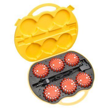 Комплект ліхтарів професійних Mactronic M-Flare (65 Lm) Amber Magnet Synch Recharg 12/220V (PSD0012) DAS303746 фото