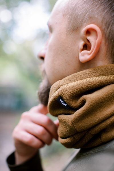 Пов'язка флісова Tribe Neck Warmer T-KF-0024-coyote, L-XL T-KF-0024-coyote-L-XL фото