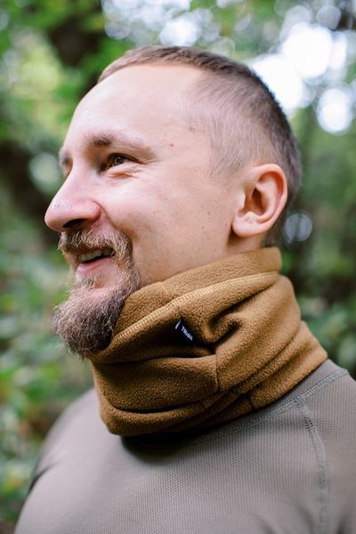 Пов'язка флісова Tribe Neck Warmer T-KF-0024-coyote, L-XL T-KF-0024-coyote-L-XL фото