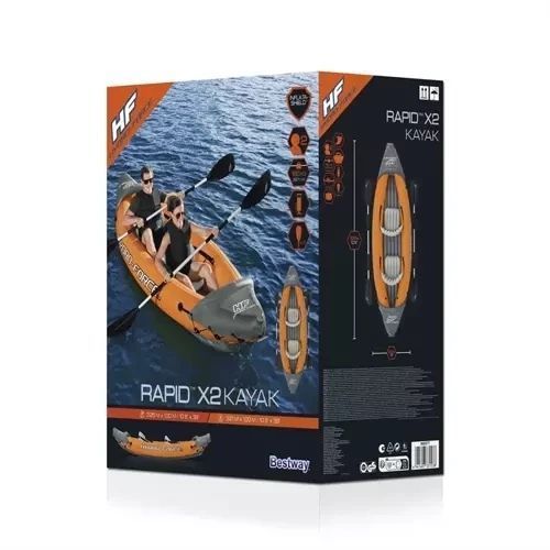 Каяк надувной двухместный (байдарка) Bestway 65077 33115 фото