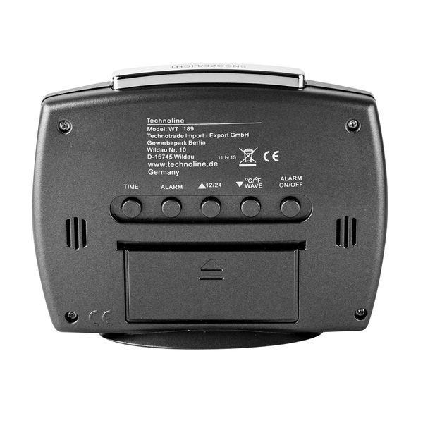 Часы настольные Technoline WT189 Anthracite (WT189 anthrazit) Discounted DAS3629 фото
