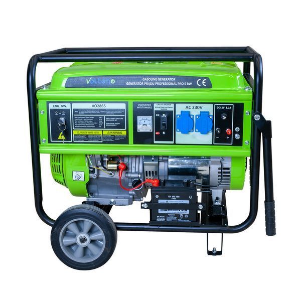 Генератор бензиновый однофазный Volteno VO2865 Professional Pro 5 kW 48141 фото