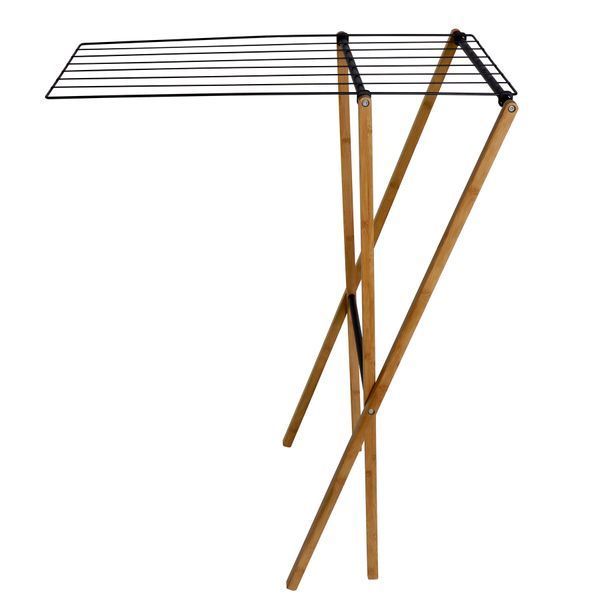 Сушарка для білизни підлогова Casa Si Bamboo Dryer S Braun (CS92303W06) DAS2186 фото