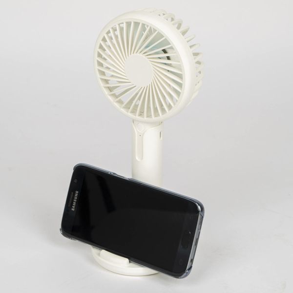 Вентилятор акумуляторний Bo-Camp Portable Fan With Holder White (8520952) DAS3044 фото