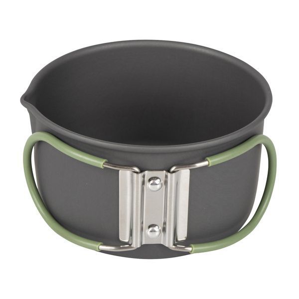Набор посуды Bo-Camp Explorer 4 Pieces 19 Hard Anodized Grey/Green (2200241) DAS2544 фото