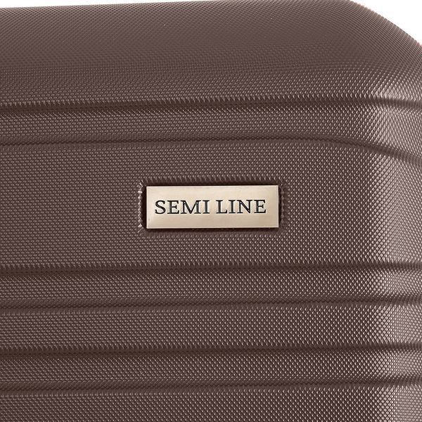 Чемодан Semi Line 24" (M) Graphite/Brown (T5689-2) DAS3406 фото