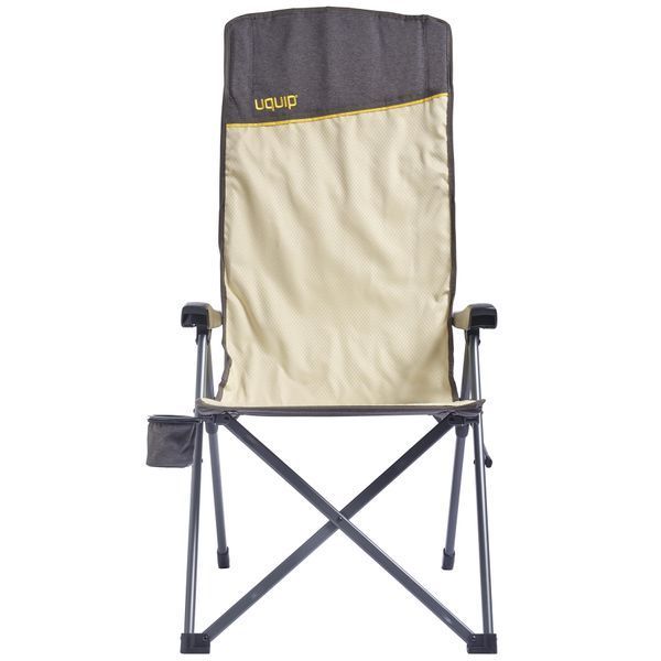 Крісло розкладне Uquip Justy XL Sand/Grey (244045) DAS3037 фото