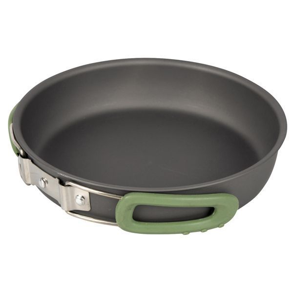 Набор посуды Bo-Camp Explorer 4 Pieces 19 Hard Anodized Grey/Green (2200241) DAS2544 фото