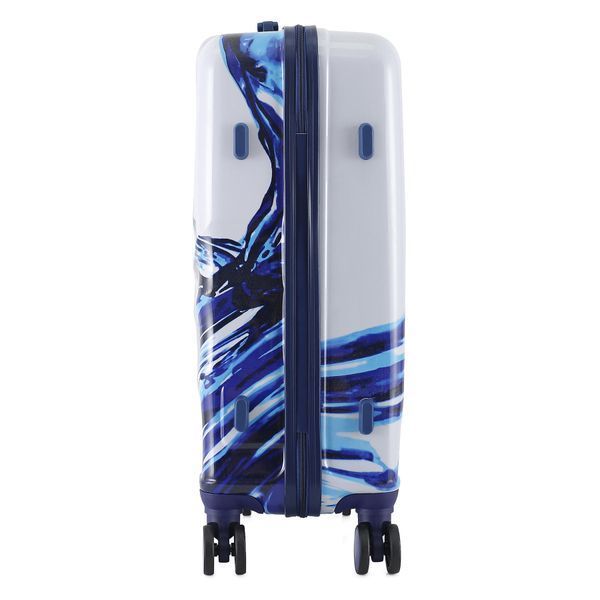 Валіза Semi Line 24" (M) White/Blue Print (T5653-2) DAS2079 фото