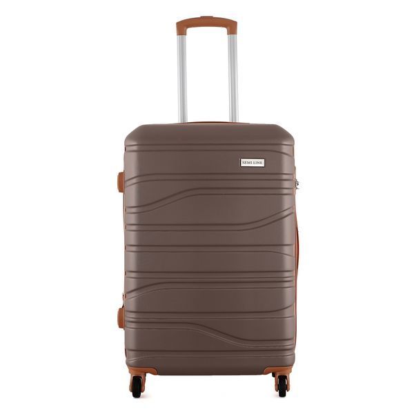 Чемодан Semi Line 24" (M) Graphite/Brown (T5689-2) DAS3406 фото