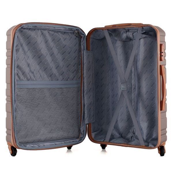 Чемодан Semi Line 24" (M) Graphite/Brown (T5689-2) DAS3406 фото