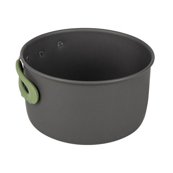 Набор посуды Bo-Camp Explorer 4 Pieces 19 Hard Anodized Grey/Green (2200241) DAS2544 фото