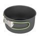 Набор посуды Bo-Camp Explorer 4 Pieces 19 Hard Anodized Grey/Green (2200241) DAS2544 фото 10
