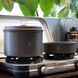 Набор посуды Bo-Camp Explorer 4 Pieces 19 Hard Anodized Grey/Green (2200241) DAS2544 фото 4