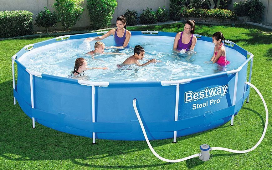 Бассейн каркасный Bestway 56681 с насосом и фильтром 366х76 26156 фото