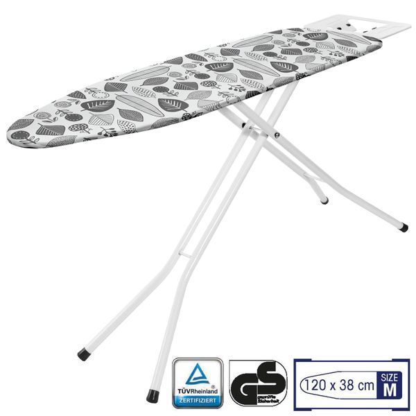 Дошка для прасування Casa Si Superstandard Basic 120x38 White/Grey Trees (CS95150E290) DAS2407 фото