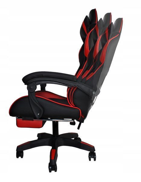 Кресло геймерское с подставкой для ног Malatec Dunmoon 8979 RED 14896 фото