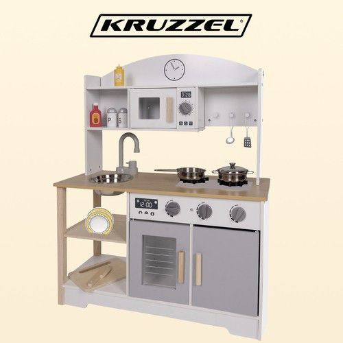Деревянная детская кухня Kruzzel 21933 с аксессуарами 25312 фото