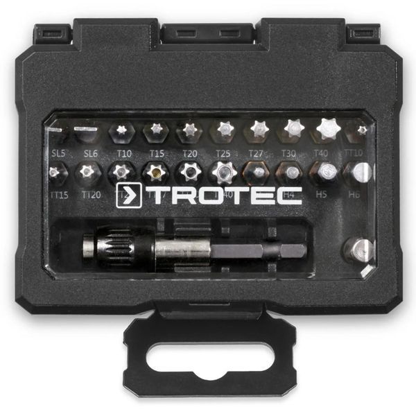 Набір біт Trotec PSCS Screwdriver 32 pieces Bit Set (6200001001) DAS2938 фото