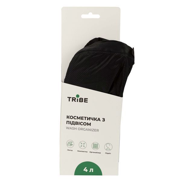 Косметичка Tribe Wash Organizer з підвісом T-IZ-0019-black T-IZ-0019-black фото