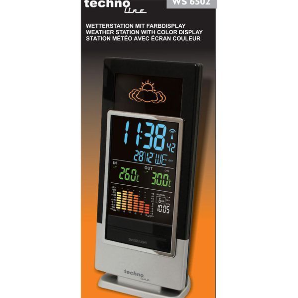 Метеостанція Technoline WS6502 Black/Silver (WS6502) DAS1740 фото