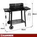 Садовый гриль с вертелом 93x41x86 см Kaminer 27320 50663 фото 2