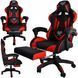 Кресло геймерское с подставкой для ног Malatec Dunmoon 8979 RED 14896 фото 1