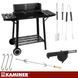 Садовый гриль с вертелом 93x41x86 см Kaminer 27320 50663 фото 6