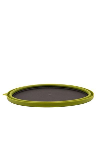 Тарілка TRAMP силіконова з пластиковим дном 1070 мл, Зелений TRC-124-olive фото