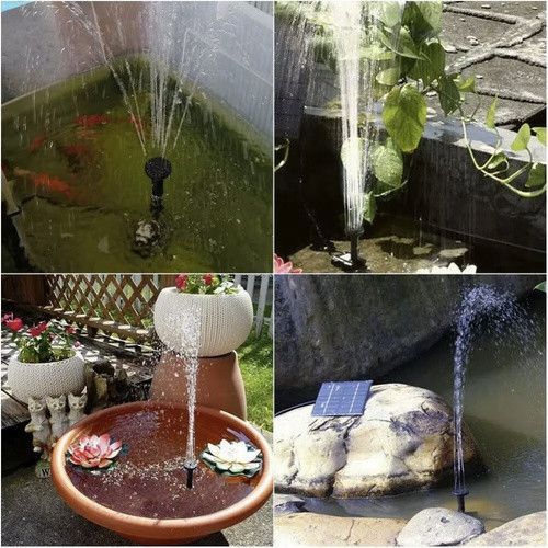 Садовый фонтан на солнечных батареях Gardlov 25184 27602 фото