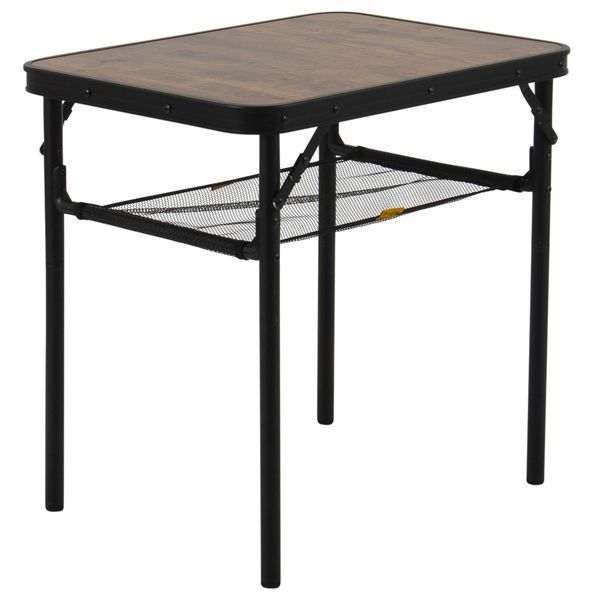 Стіл Bo-Camp Garland 60x45 cm Black/Wood look (1404195) DAS3072 фото