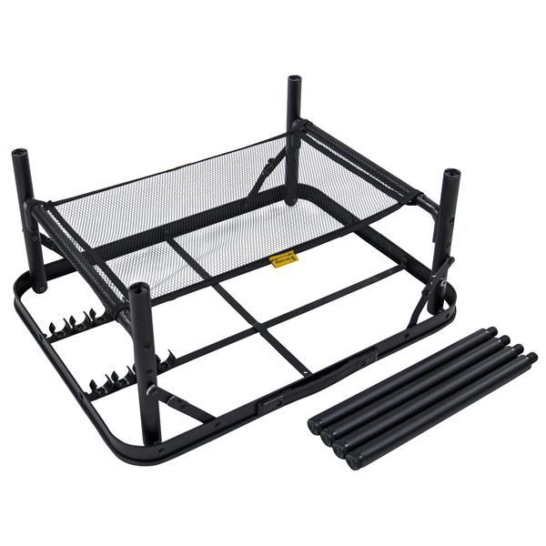 Стіл Bo-Camp Garland 60x45 cm Black/Wood look (1404195) DAS3072 фото