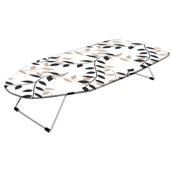 Дошка для прасування Casa Si Table Top 73x30 White/Black Leaves (CS95159P168) DAS2408 фото