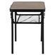 Стіл Bo-Camp Garland 60x45 cm Black/Wood look (1404195) DAS3072 фото 4
