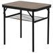 Стіл Bo-Camp Garland 60x45 cm Black/Wood look (1404195) DAS3072 фото 7