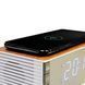 Годинник настільний з радіо Technoline WT487 Wireless Mobile Charging White/Brown (WT487) DAS2478 фото 4